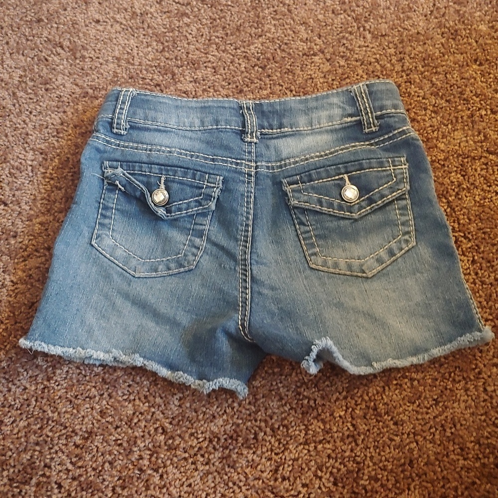 Xhiliration‎ denim cut off girls shorts - Picture 3 of 3